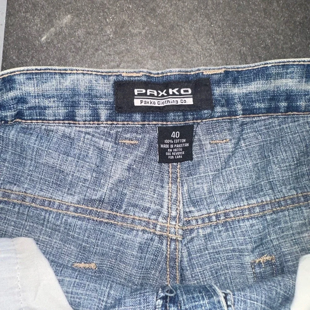 Paxko‎ Clothing Co. Jeans Size 40 Cotton 5 Pocket Distressed